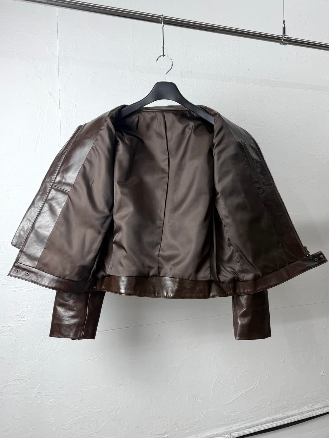 Slane Village 투웨이 가죽 자켓 상품이미지5