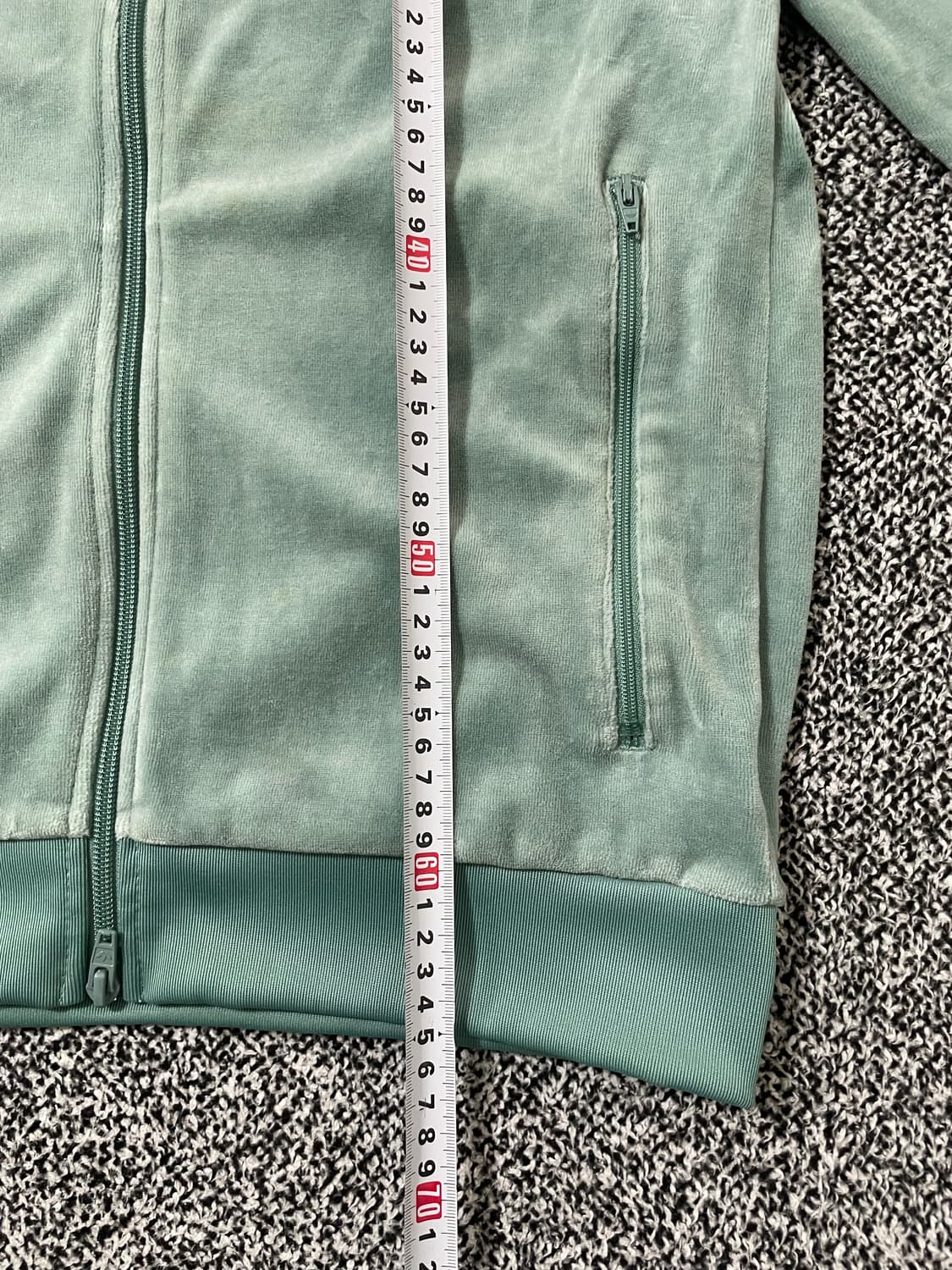 빈티지9. 아디다스 오리지널스 벨루어 벨벳 코지 트랙탑 져지 자켓 상품이미지6