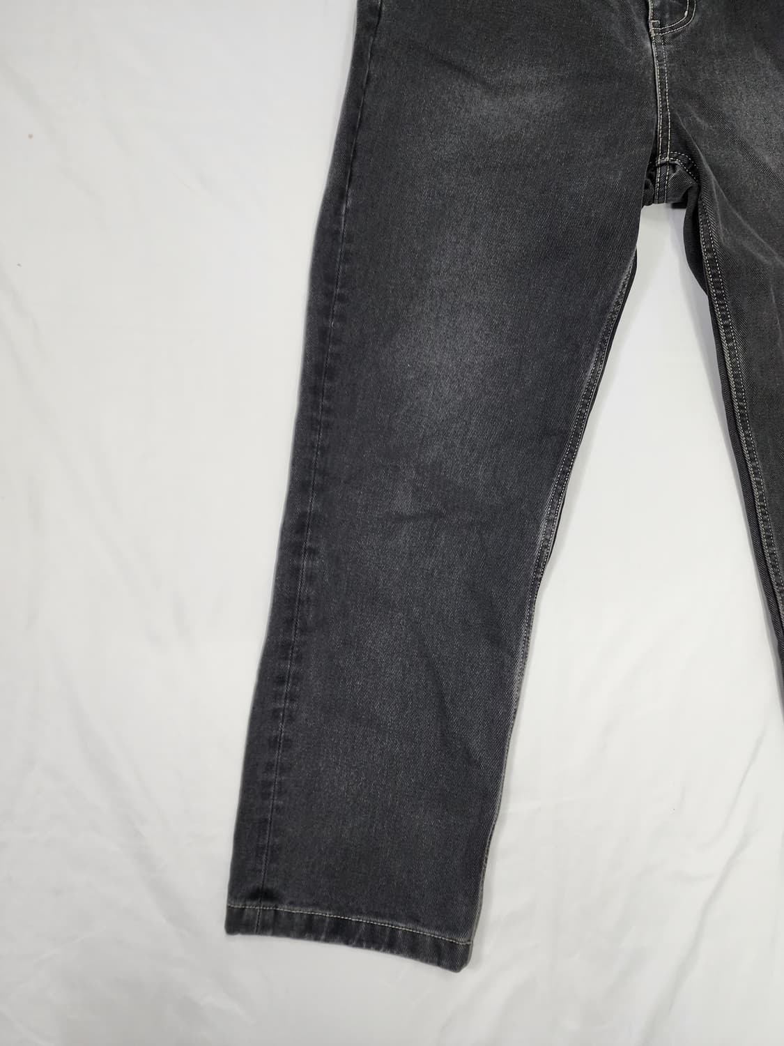 ORE 오어 블랙 데님 팬츠 상품이미지5