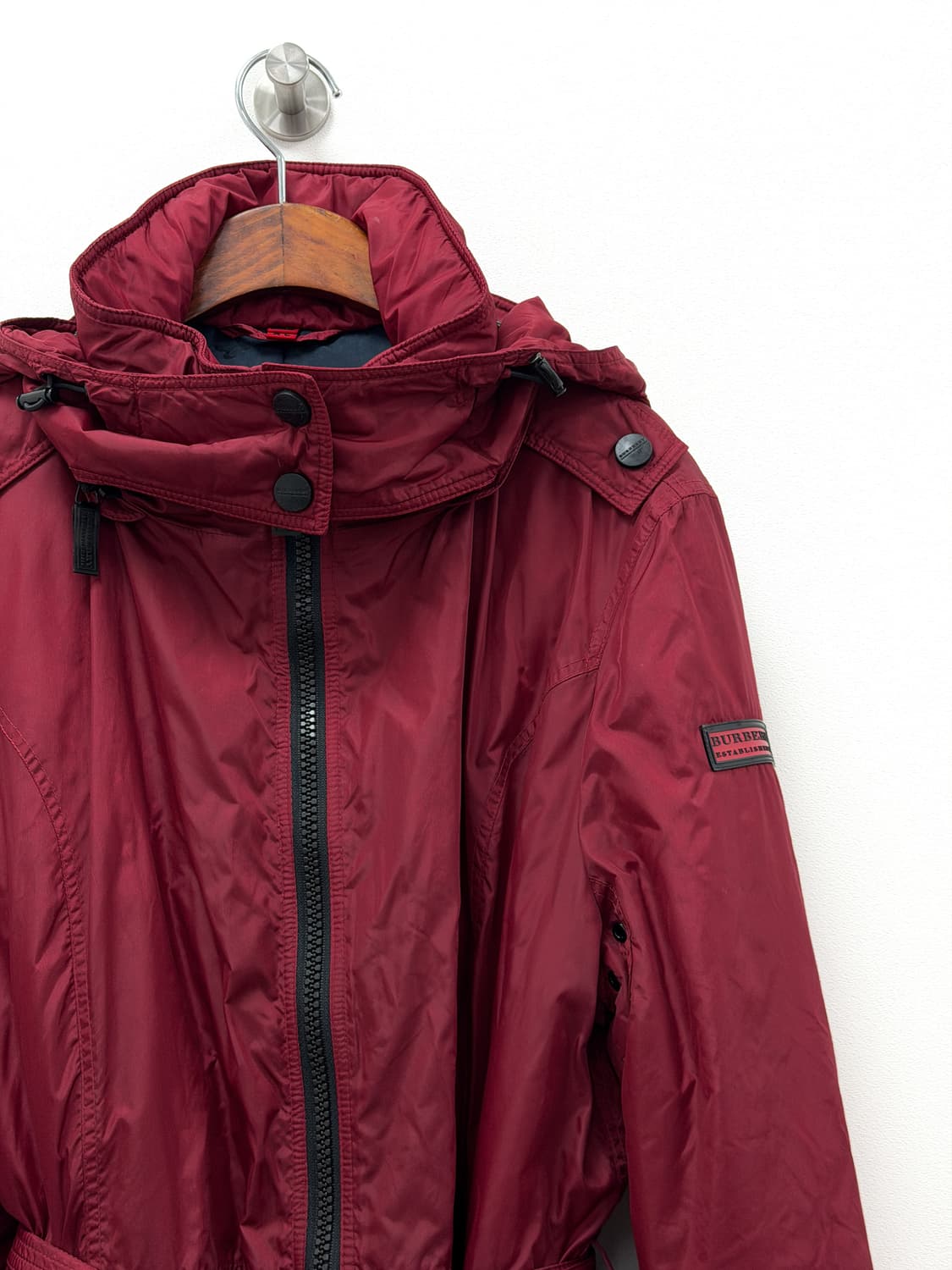버버리 벨티드 후드 패딩 자켓 상품이미지2