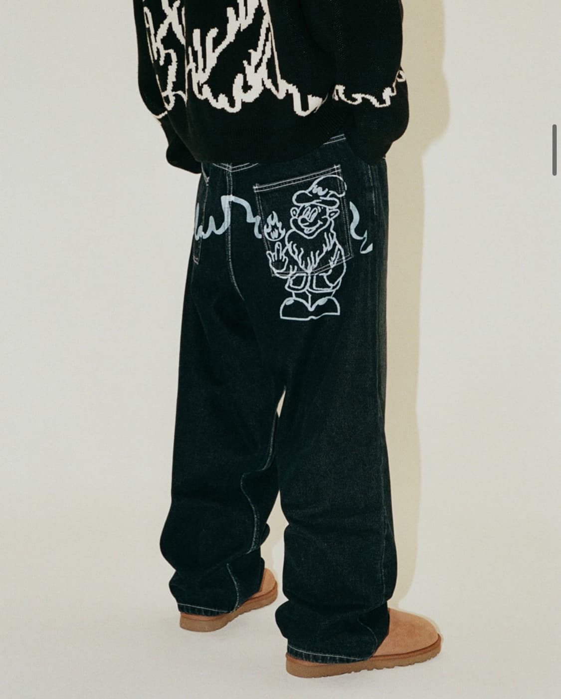 위캔더스 DWARF DENIM PANTS (DENIM) M 상품이미지3