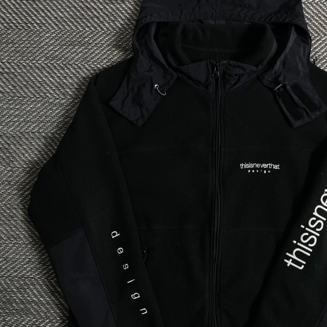 디스이즈네버댓 스펠로고 빅로고 테크 플리스 자켓o 2992 상품이미지3