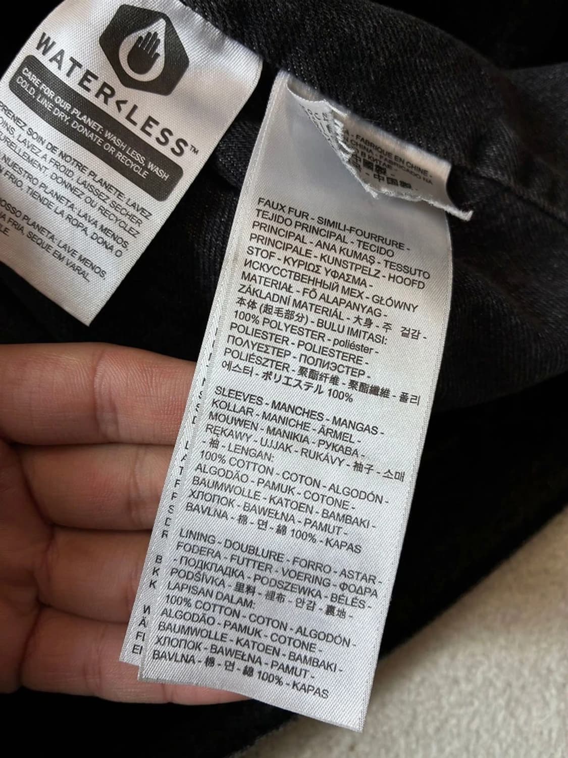 리바이스 00's 프리미엄 드리즐러 쉐르파 데님 자켓 PN7232 상품이미지9