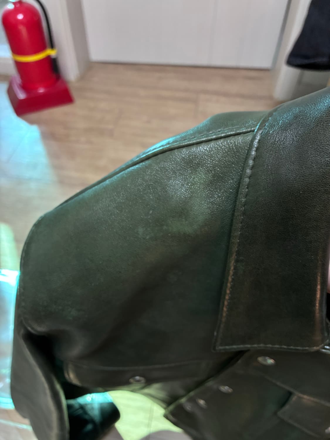 루이스레더 988 램스킨 올리브 상품이미지8