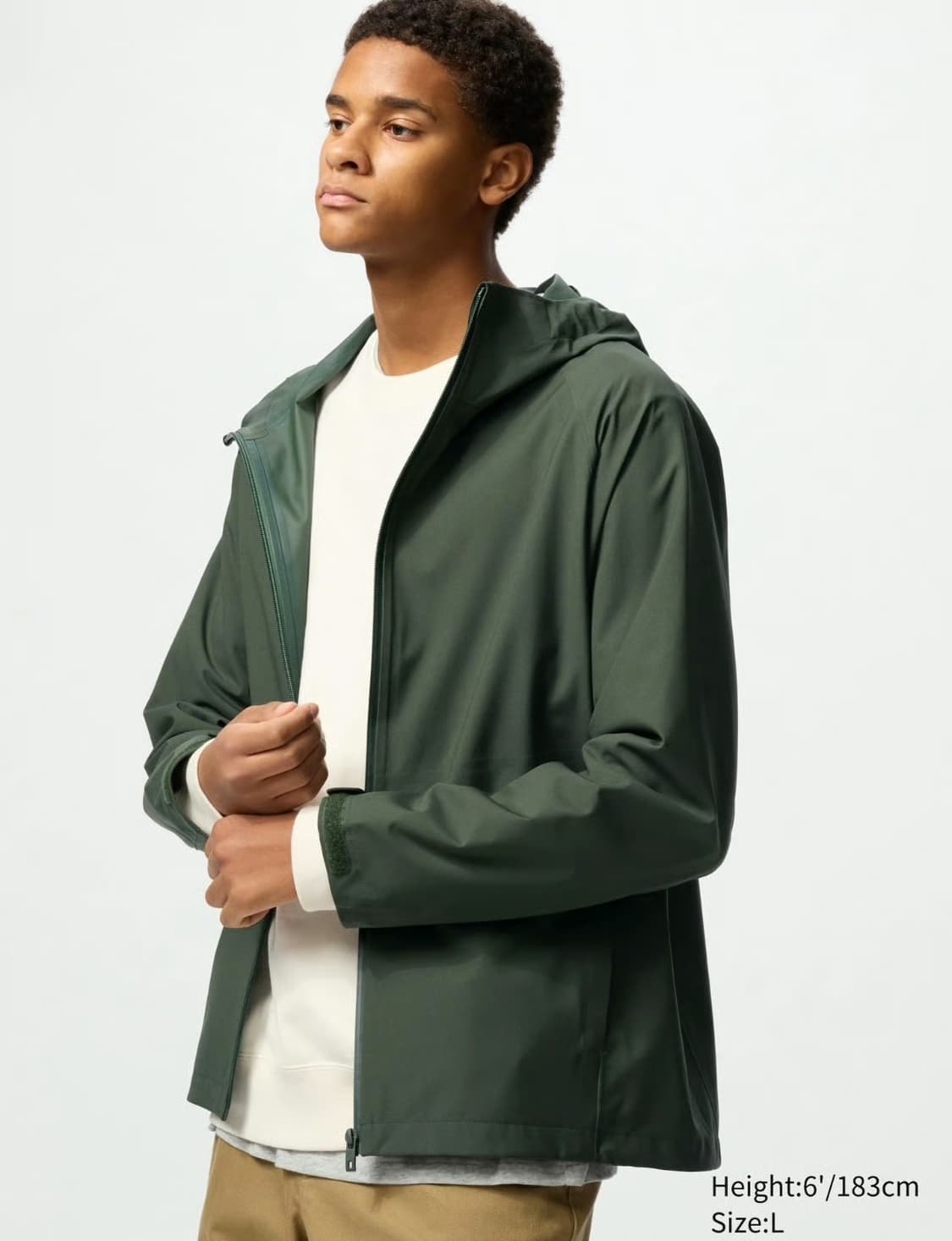 유니클로 BLOCKTECH파카 - s 상품이미지1