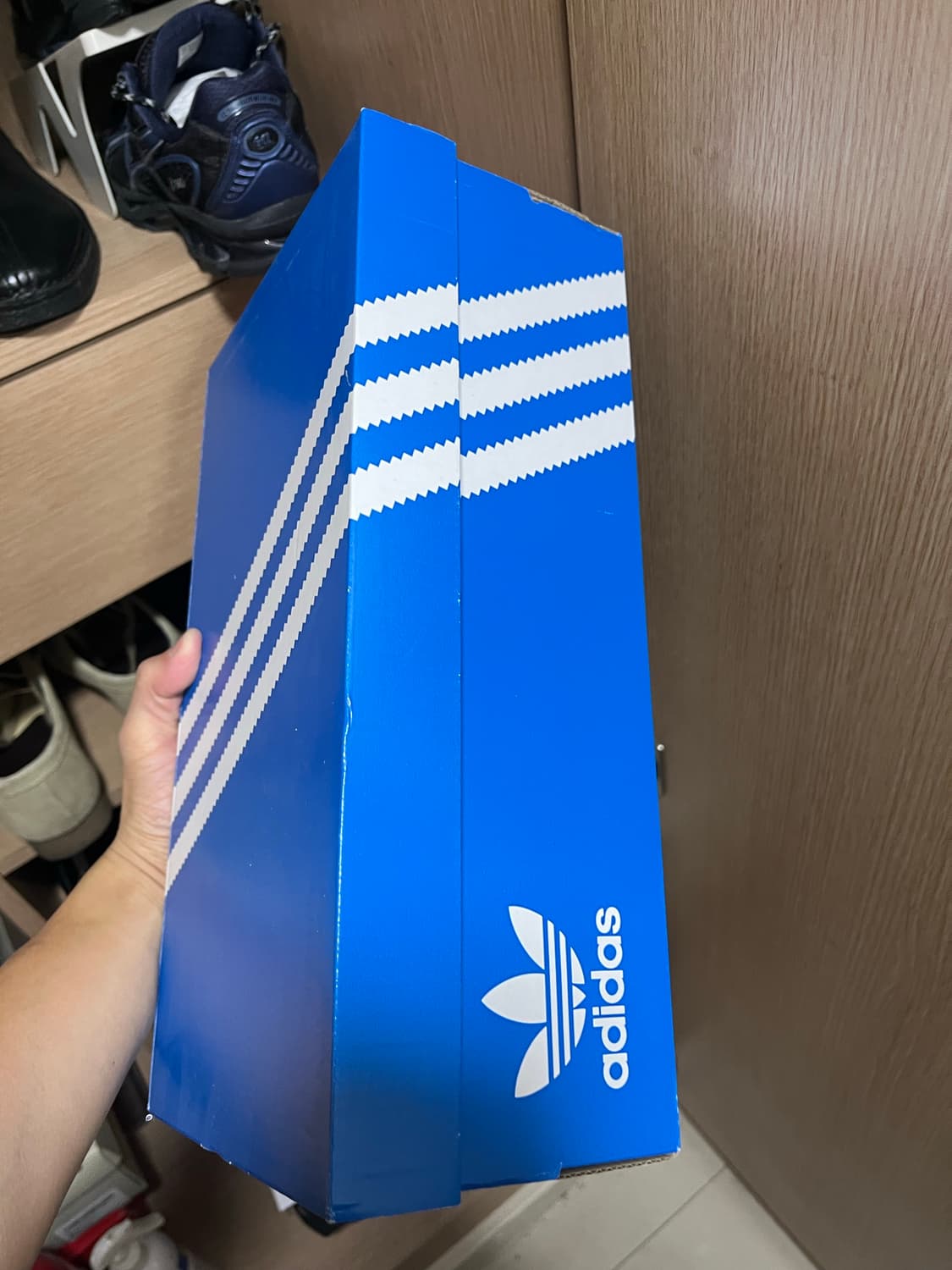 아디다스 토바코 그루엔 다크브라운 255사이즈 팝니다 상품이미지2