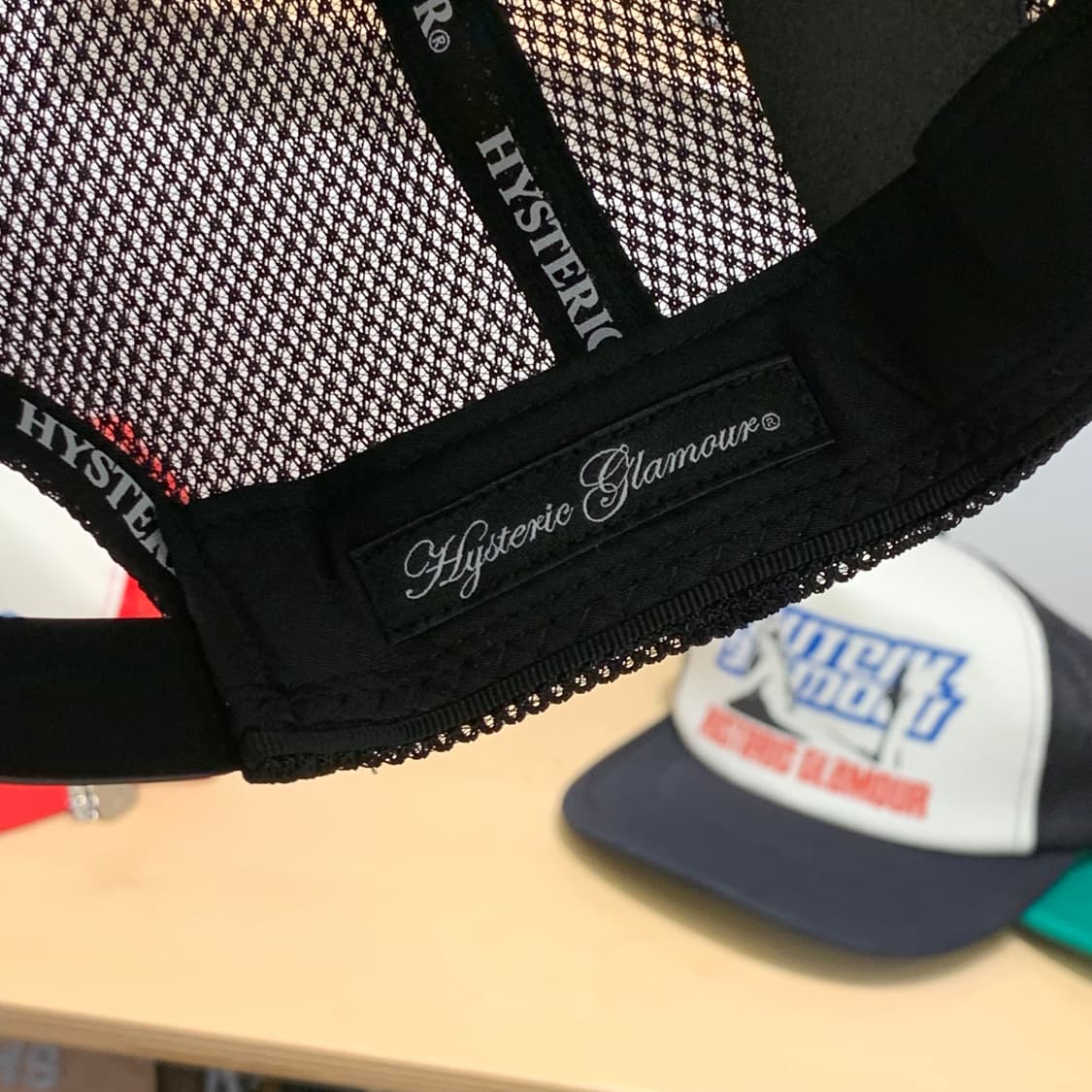 [F] 히스테릭 글래머 I ❤️ my hysteric 트러커캡 블랙 상품이미지4