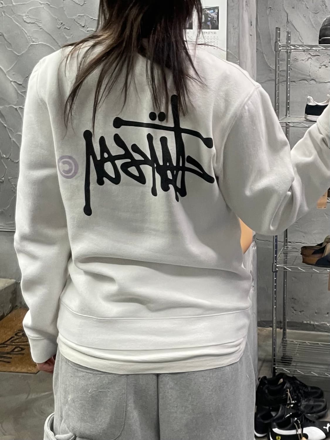 스투시 스탁로고 스웻셔츠 상품이미지7