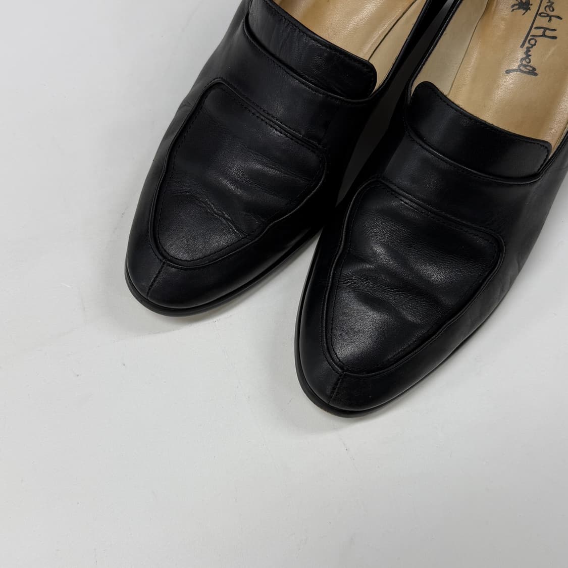 90s Margaret Howell mid heel loafers 상품이미지3