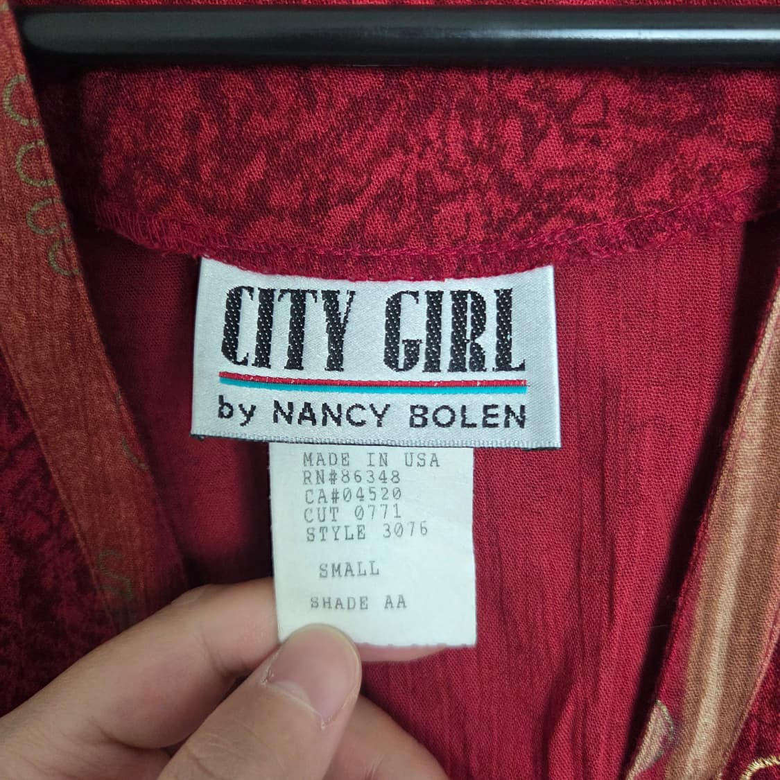 8-90s 미국제 빈티지 베스트 조끼 M 상품이미지5