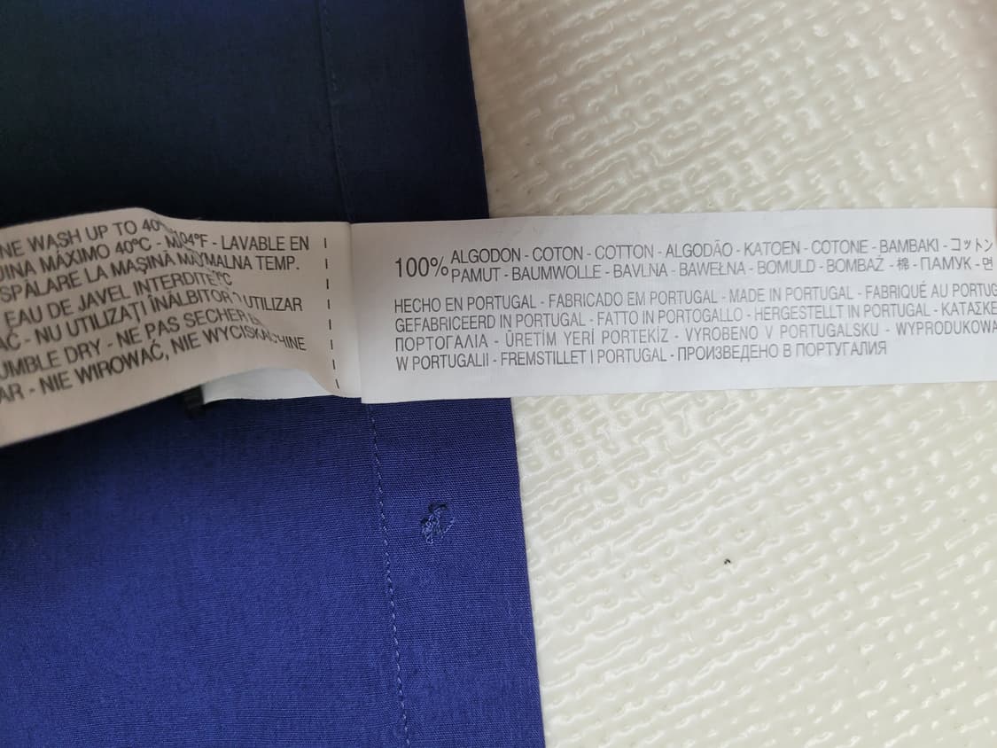 자라맨 ZARAMAN black tag 남자 블럭 셔츠 L 네이비 상품이미지9