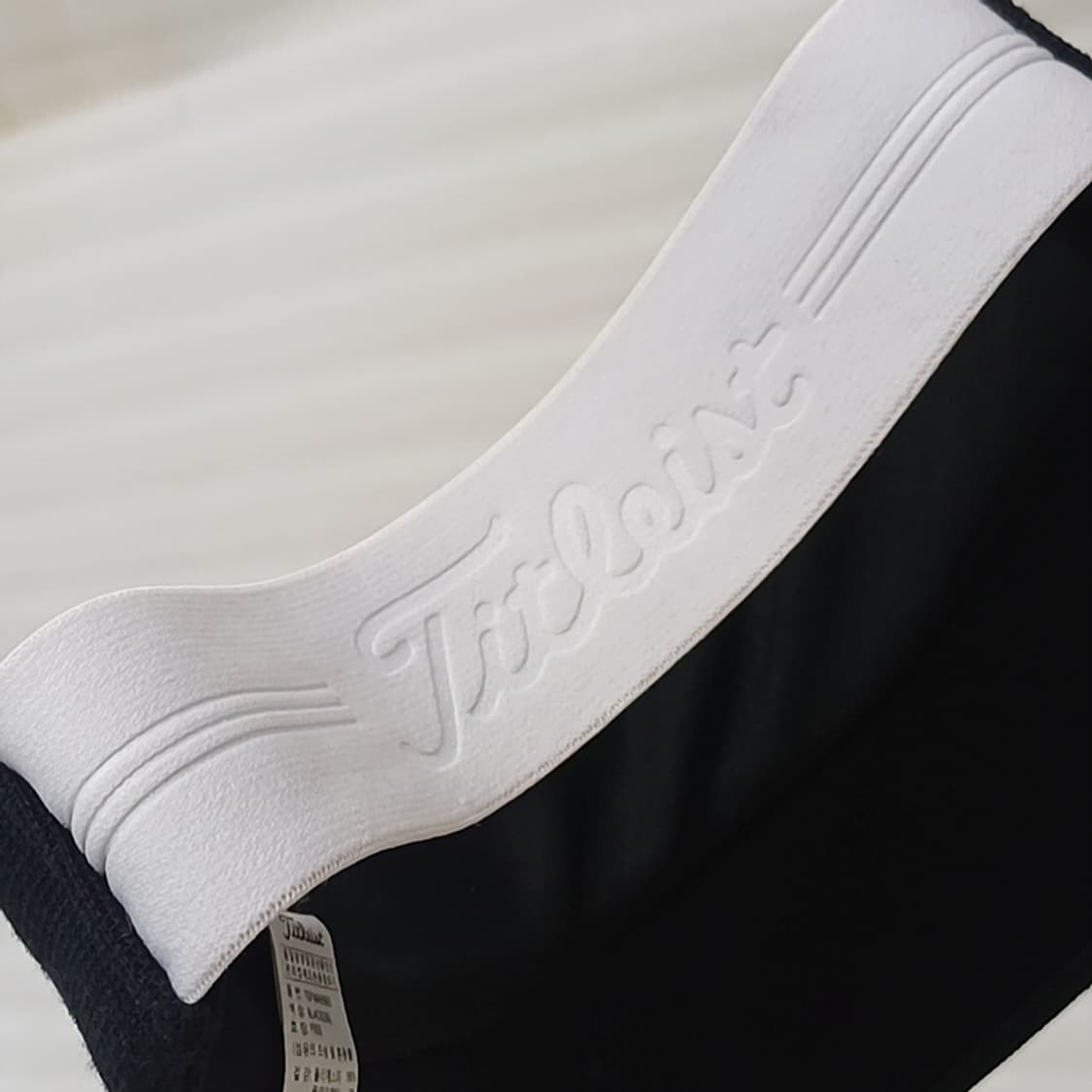 타이틀리스트 골프 여성 밴딩 썬캡 모자 블랙 훌륭 사랑봉봉 상품이미지4