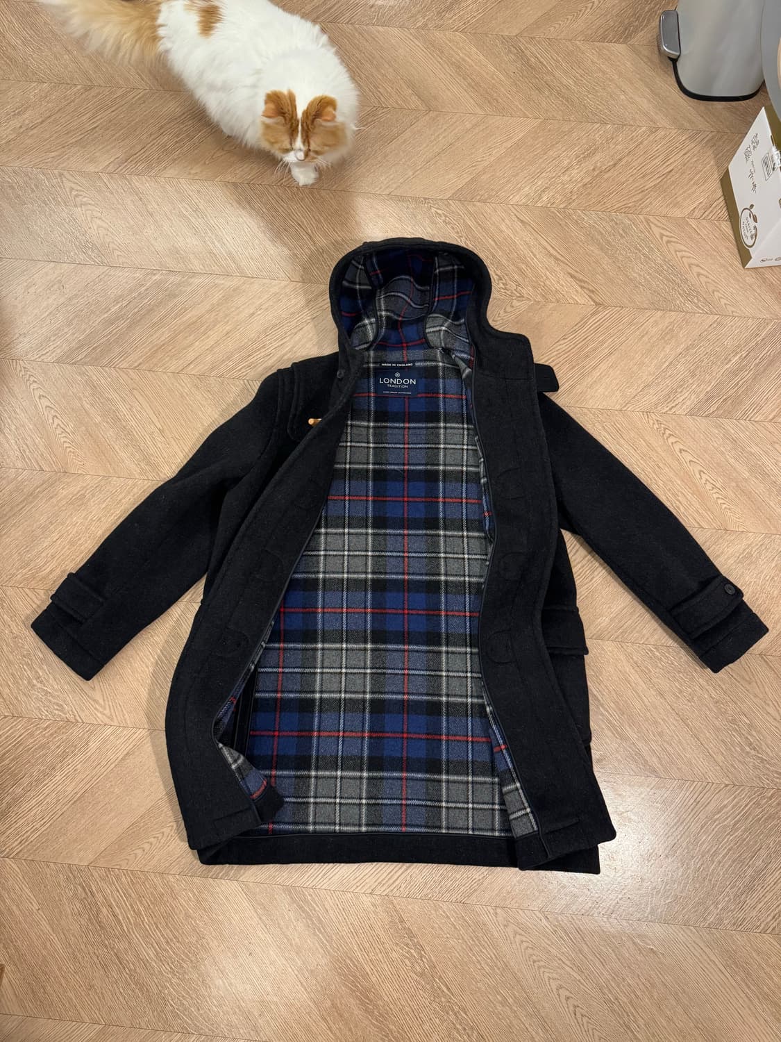 [미중고] 런던트레디션 더플코트 42사이즈 (착용샷) 상품이미지3