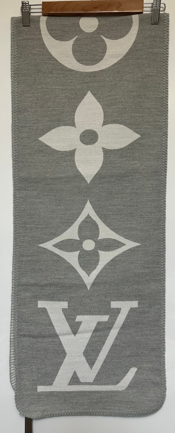 루이비통 LV 회색 울머플러 남여공용 상품이미지2