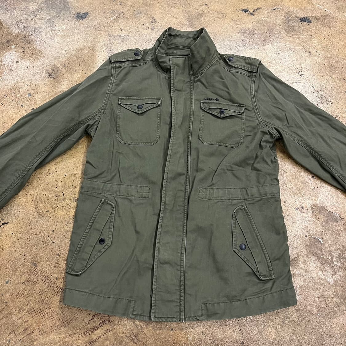 [ 정품/M ] 디젤 밀리터리 야상 자켓 b16 상품이미지3