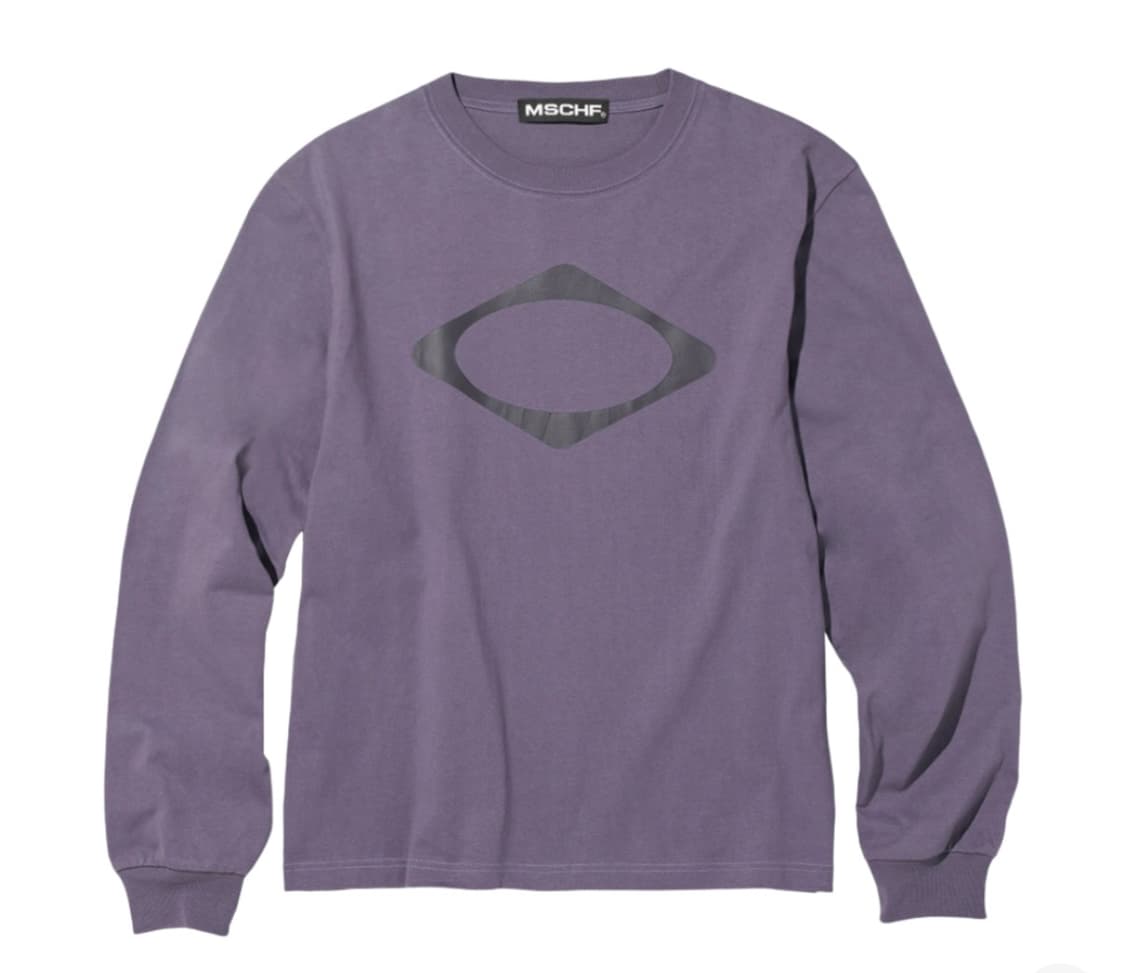미스치프 롬버스 롱슬리브 퍼플 L 상품이미지1