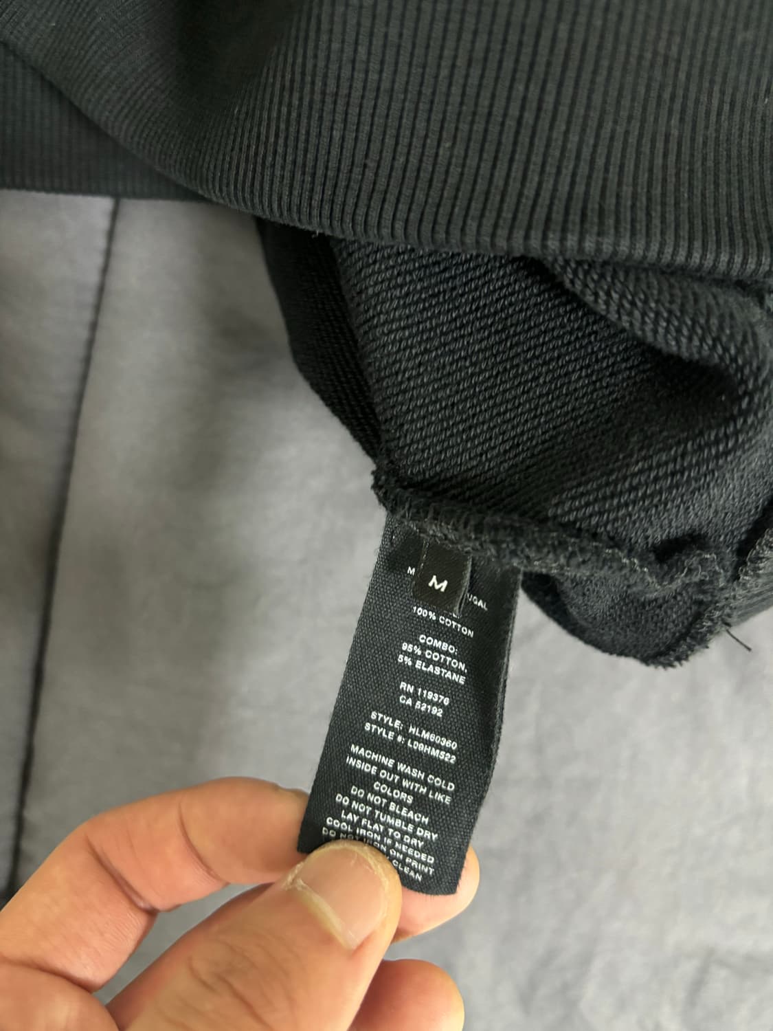 헬무트랭 코어 크루넥 맨투맨 상품이미지3