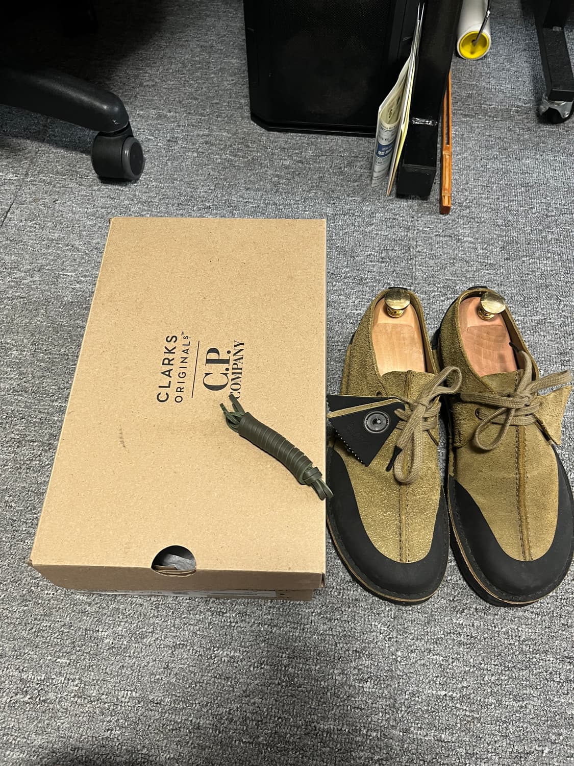 Cp컴퍼니 클락스 콜라보 데저트 트랙 슈즈 255 상품이미지1