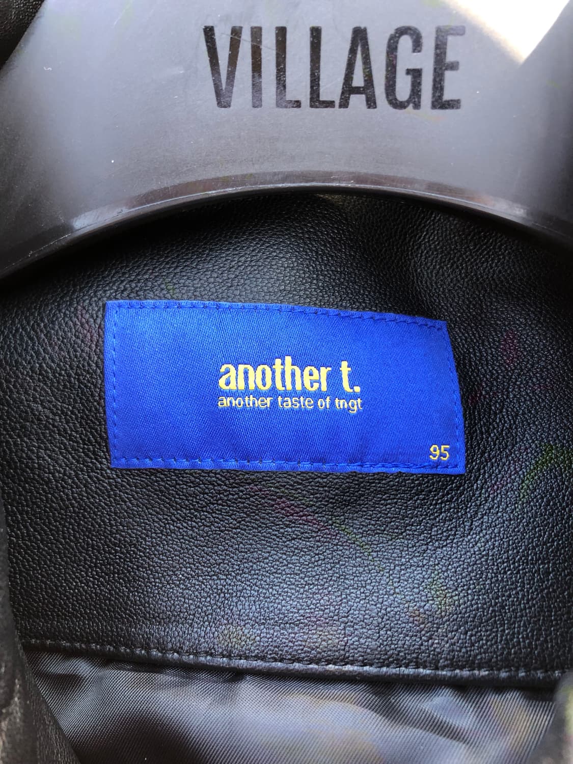 TNGT 램스킨 레더 트러커 자켓 상품이미지5