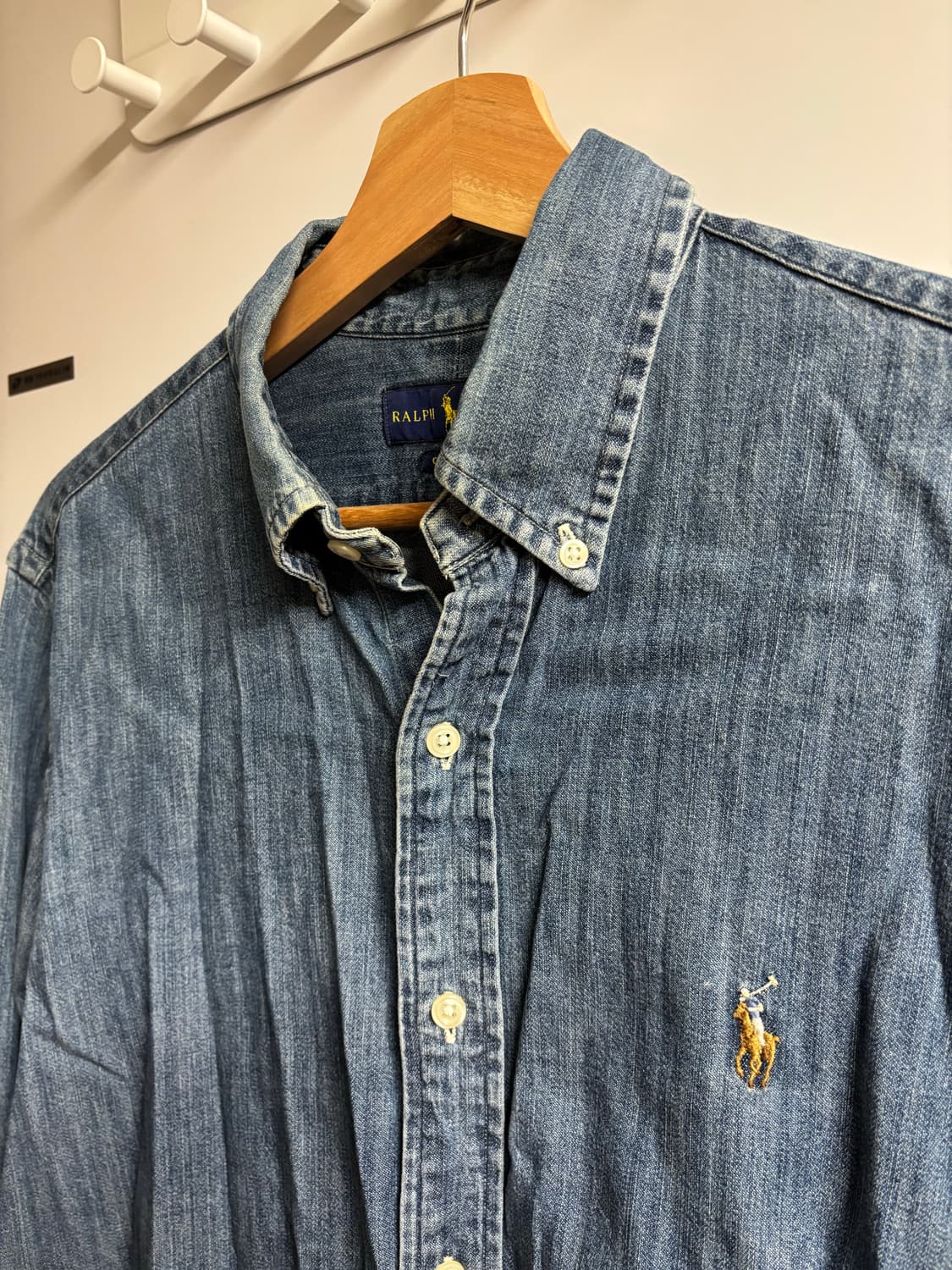 [M] 폴로랄프로렌 클래식핏 데님셔츠 상품이미지3