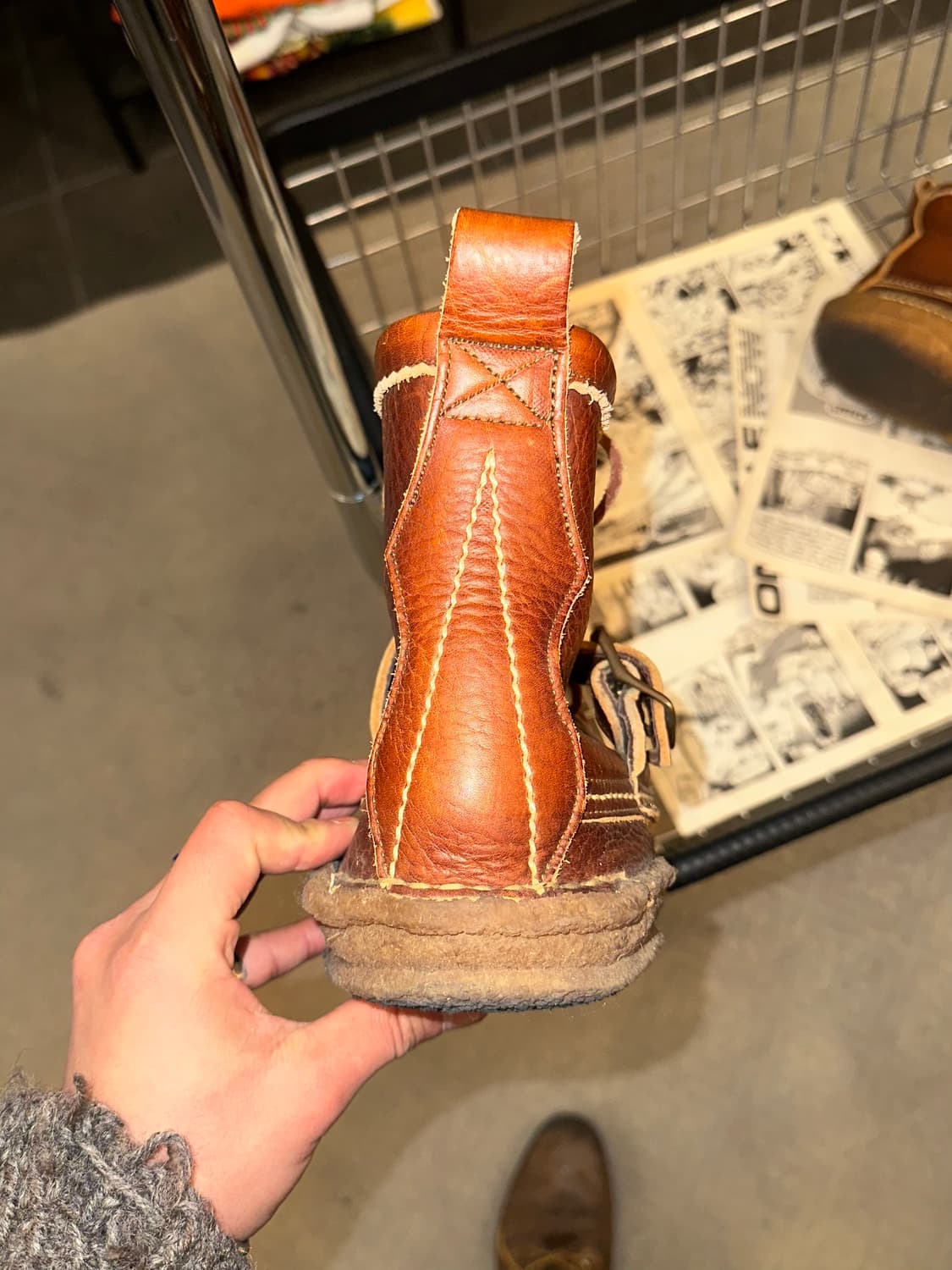 Yuketen moccasin hunt boots 상품이미지9