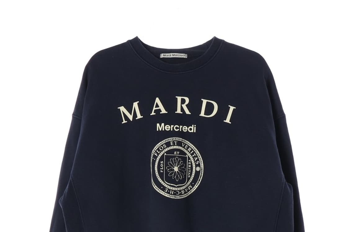 마르디메크르디 맨투맨 F 상품이미지3