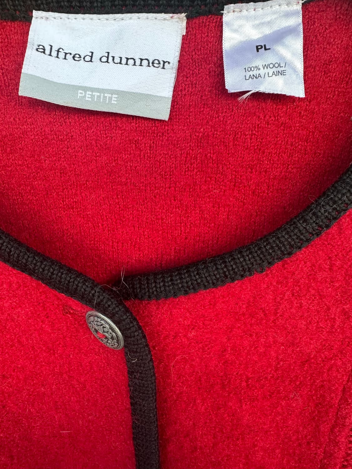 알프레드 더너(Alfred Dunner) 티롤리안 울 가디건 상품이미지4