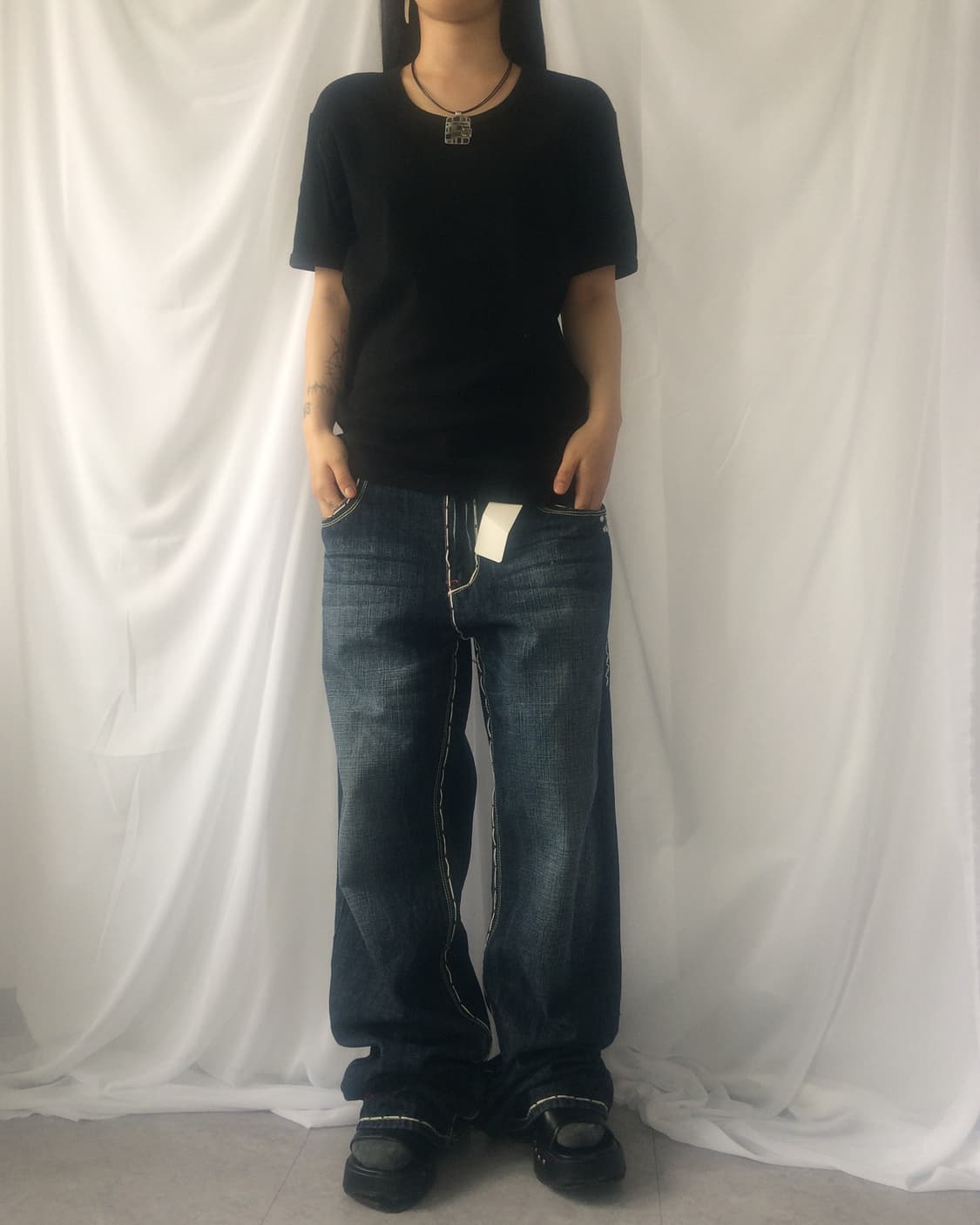 Avirex ribbed t shirt 상품이미지5