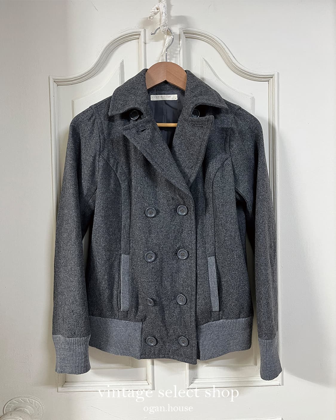 vintage scottish short peacoat 상품이미지7