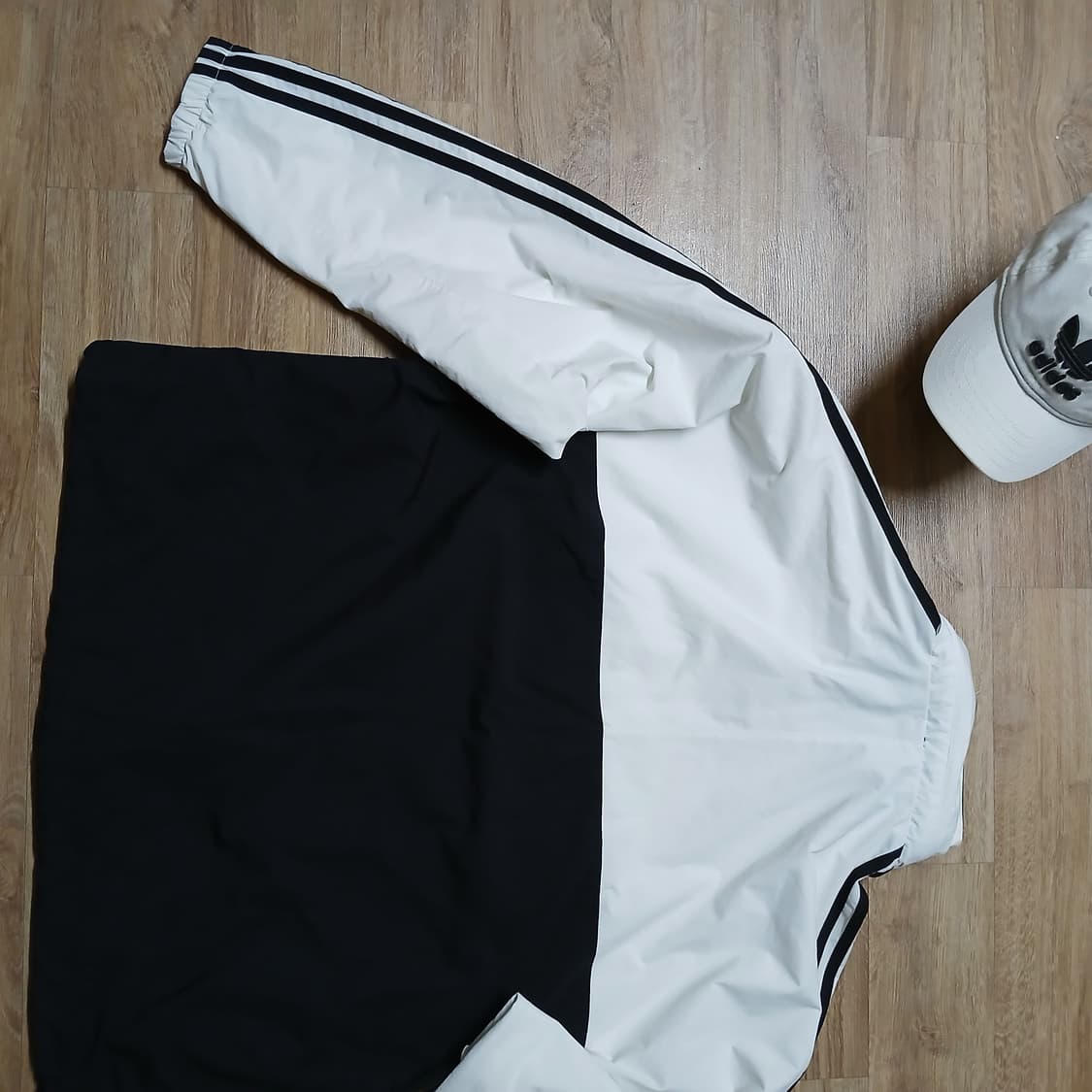 Adidas 아디다스 남녀공용 아노락 하프집업 바람막이 자켓 상품이미지6