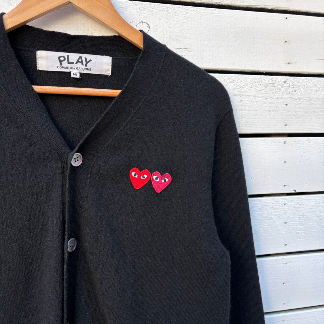 Comme des Garcons 꼼데가르송 울 니트 가디건 상품이미지4