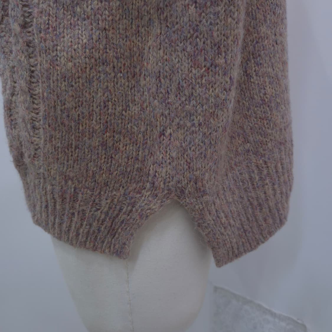 알파카 블렌드 폴라 케이블 니트 상품이미지9