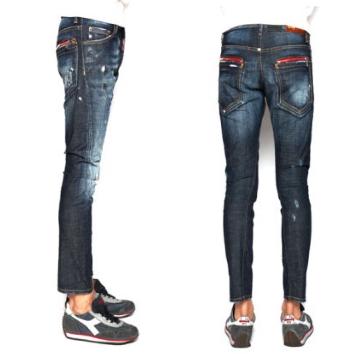 디스퀘어드 14/FW 루키 11  슬림 핏 데님(44 사이즈) 상품이미지3