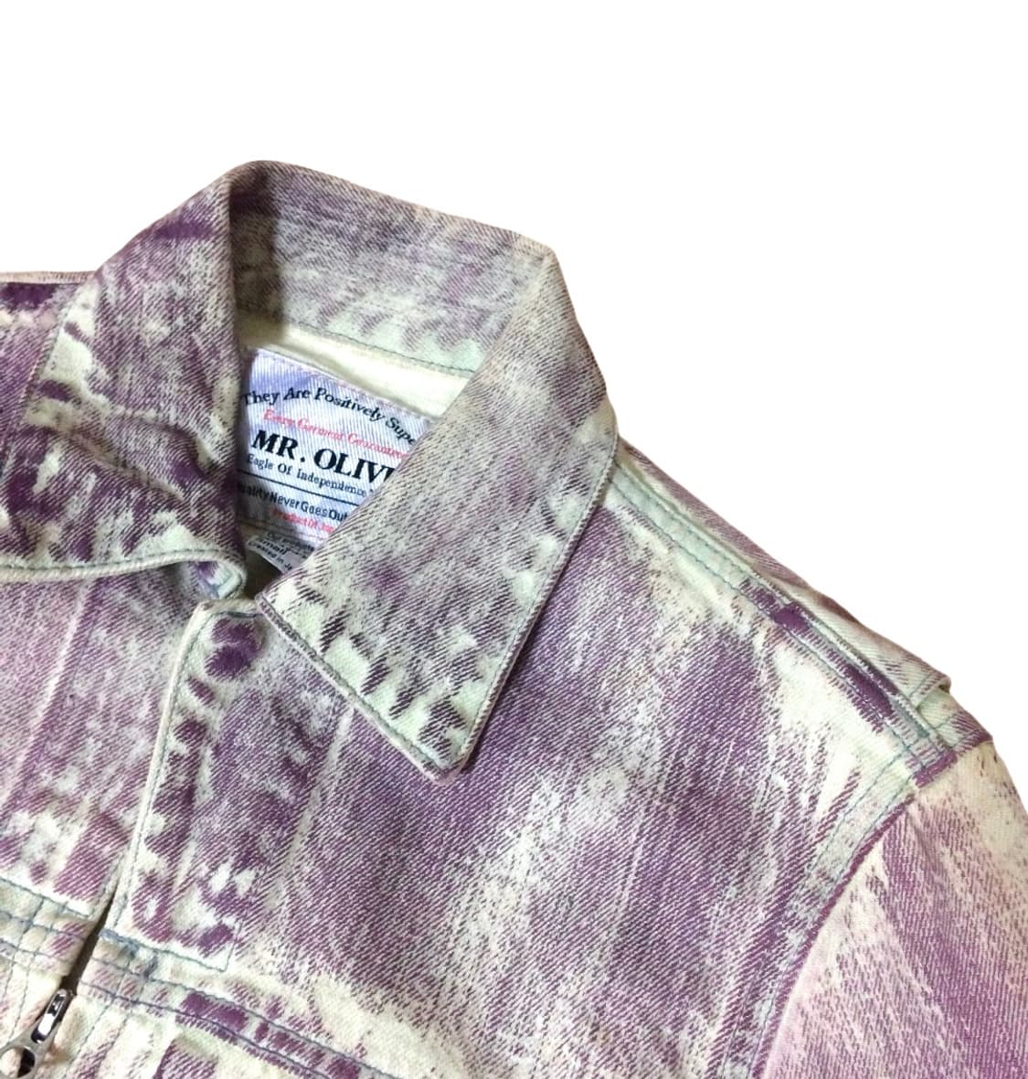 Mr.olive 퍼플 워싱 자켓 상품이미지2