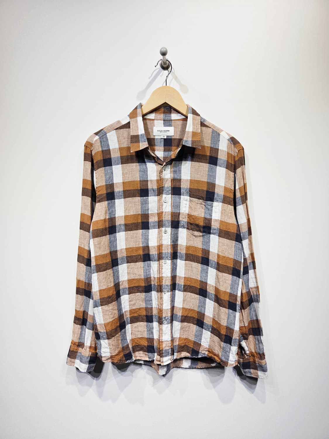 솔리드옴므 우영미. 여자 린넨 셔츠_105 상품이미지2