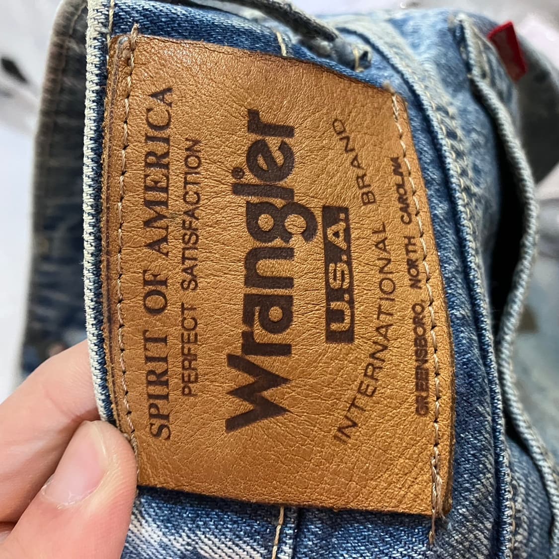 랭글러 워크 데님 팬츠 상품이미지5