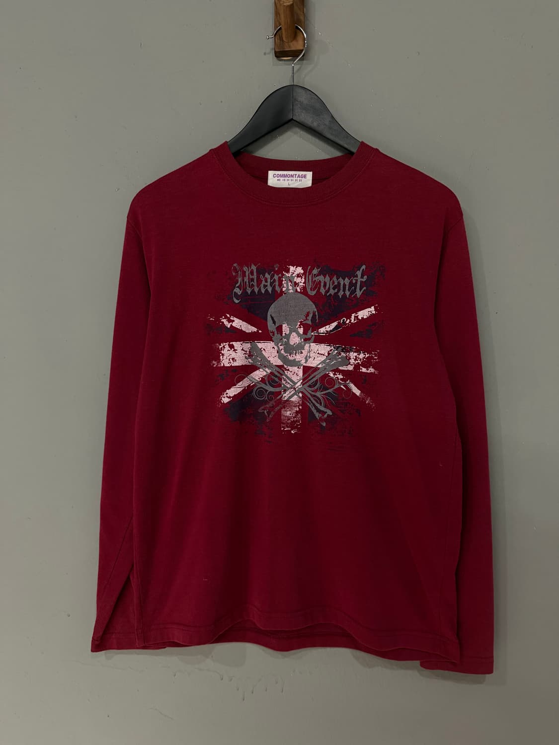 union jack & skull printing long sleeve 상품이미지5