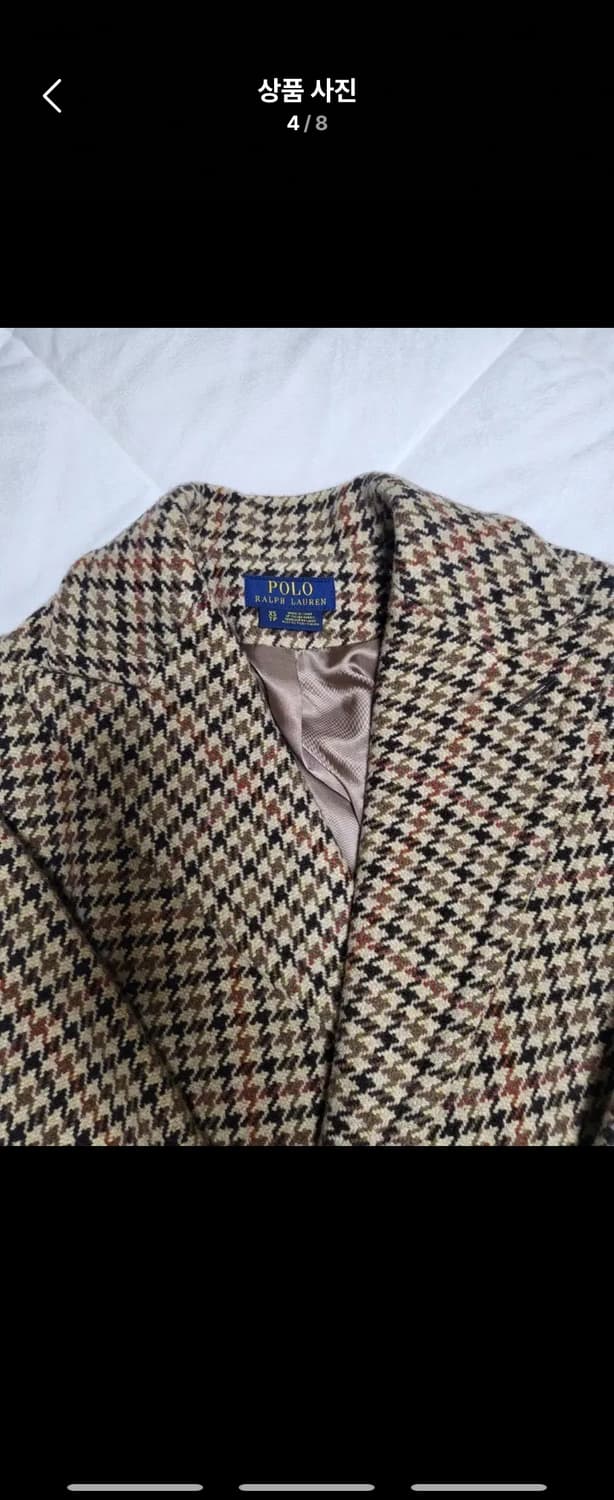폴로 랄프로렌 하운드투스 체크 코트 상품이미지5