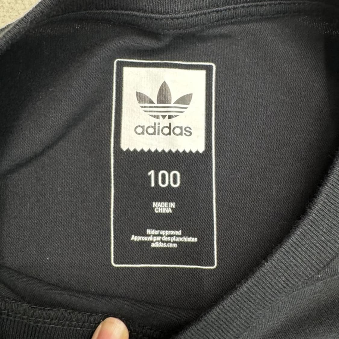 ADIDASxMark Gonzales 빅 로고 반팔 티 L 상품이미지3