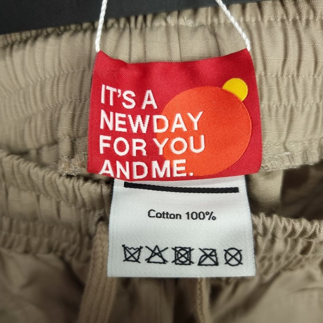 [엑스트라오디너리](새상품) 빅 포켓 카고 팬츠 베이지 M18872 상품이미지10