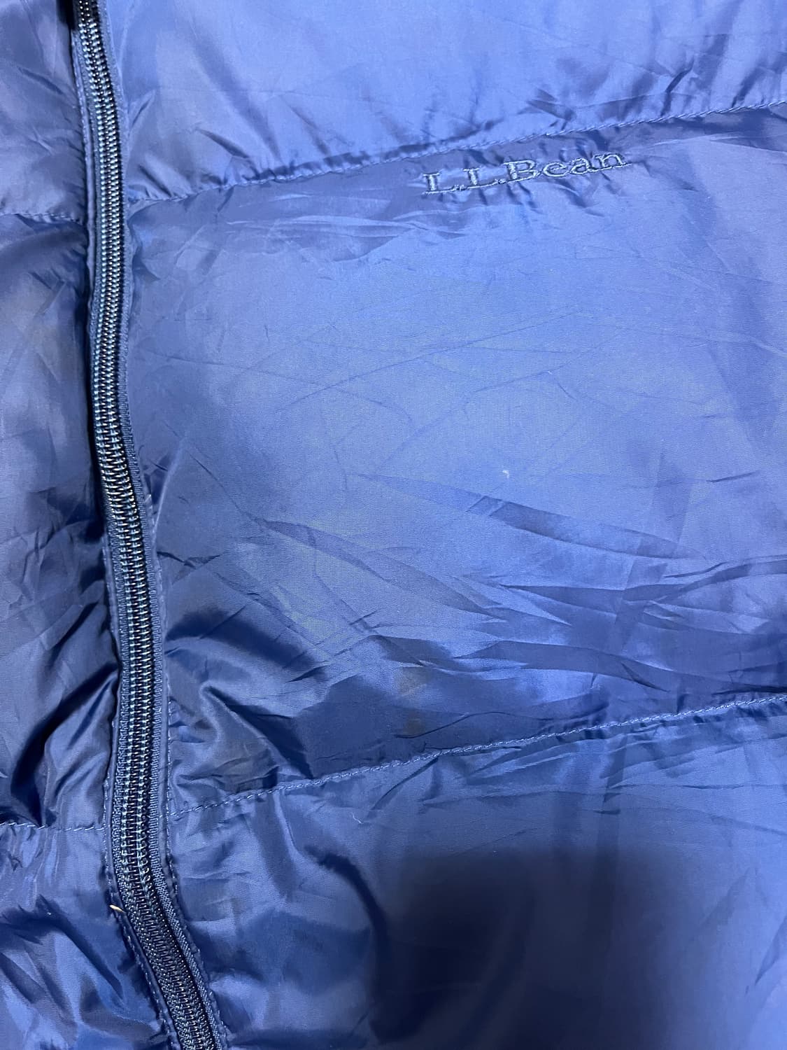 엘엘빈 구스다운 양면패딩조끼XL 상품이미지4