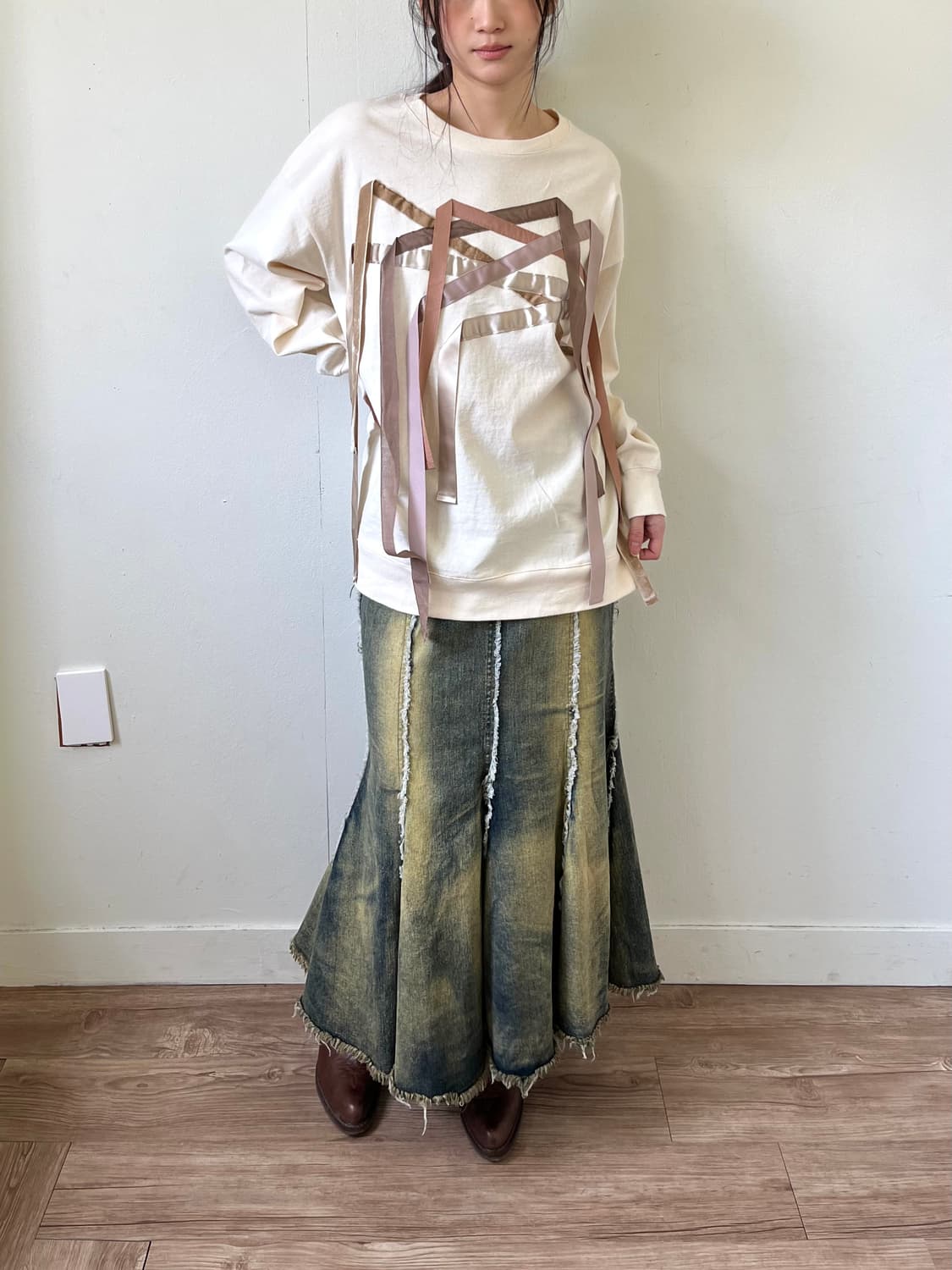 nunuforme 로브 탑 상품이미지5