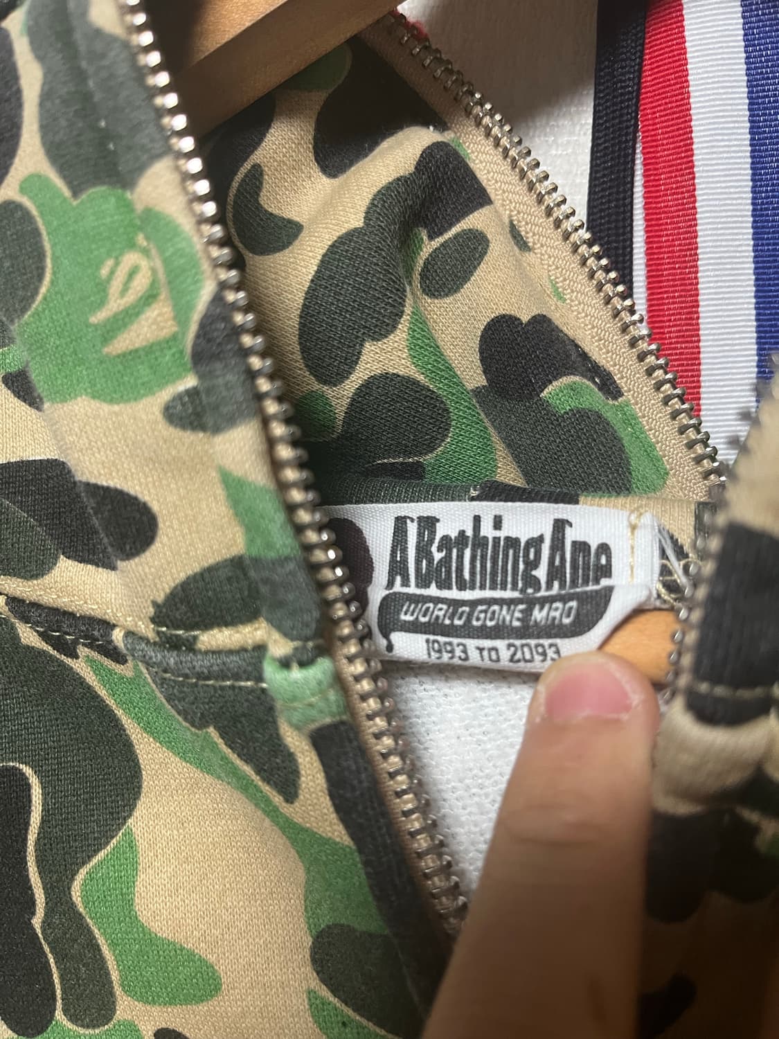 베이프 녹계 샤크후드 상품이미지5