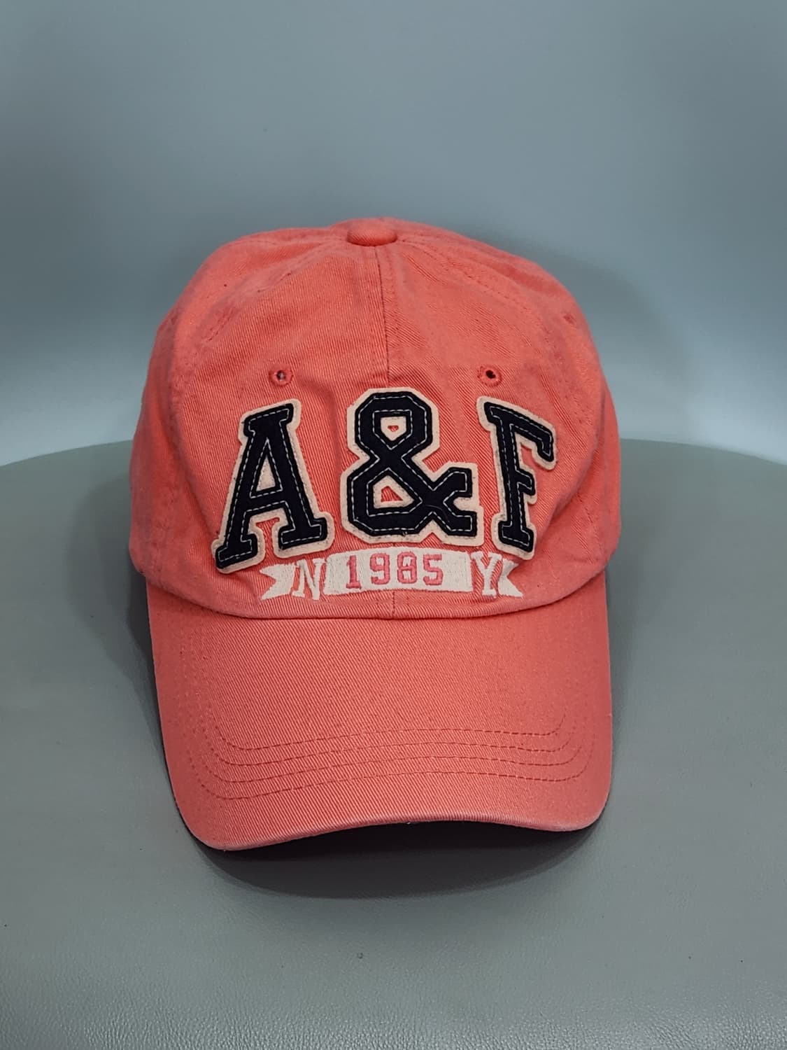 America &F 아메리카앤에프 핑크색 볼캡 모자 vintage 상품이미지2