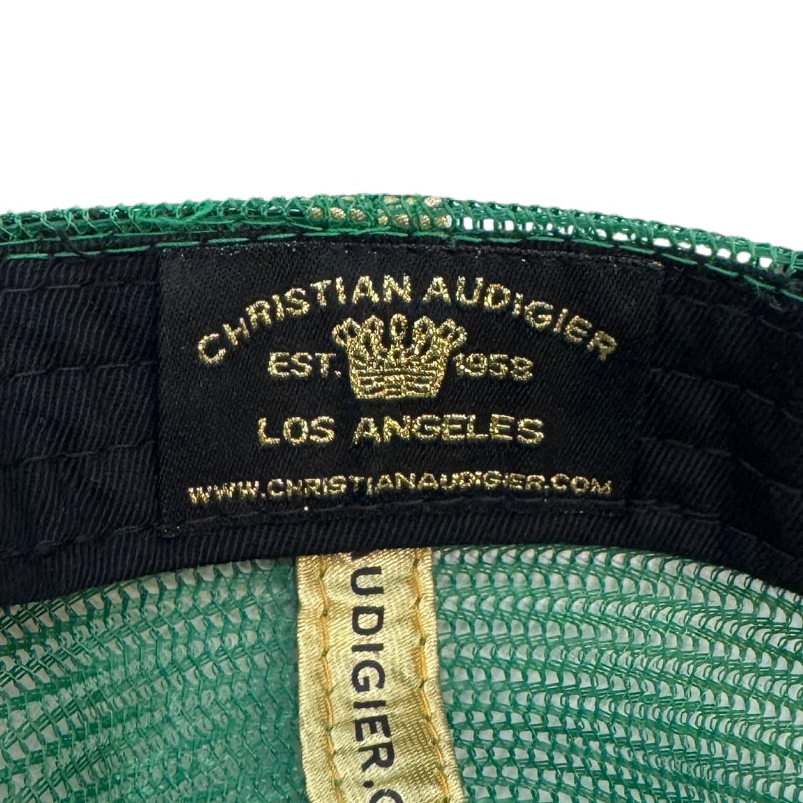 크리스찬 오디저 스컬 해골 타투 다이아몬드 트러커 볼캡 상품이미지6