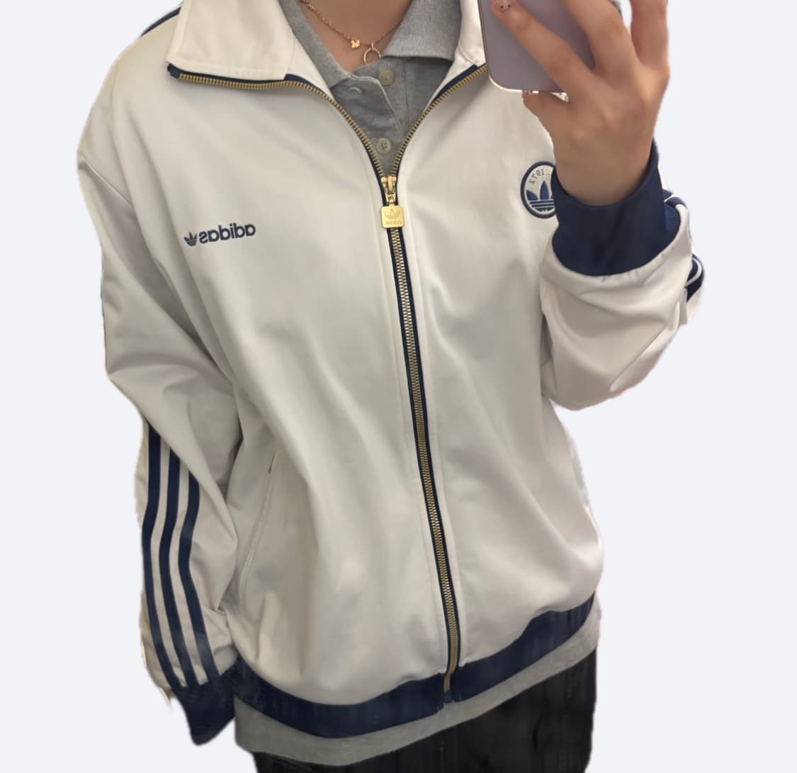 🤍아디다스 파이어버드 클라우드 화이트 트랙탑 져지🤍 상품이미지2