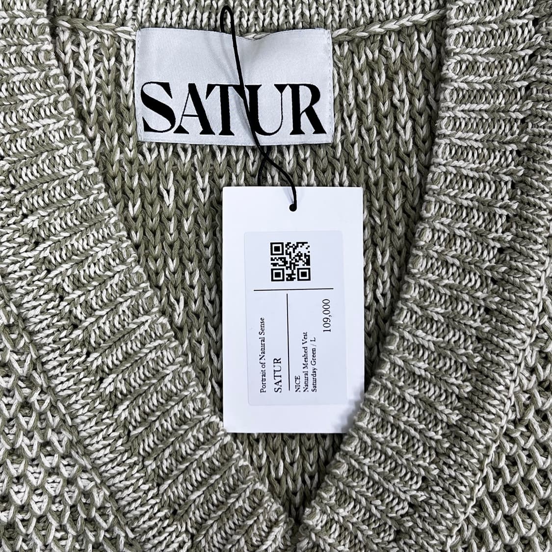 SATUR 니트 베스트 상품이미지3