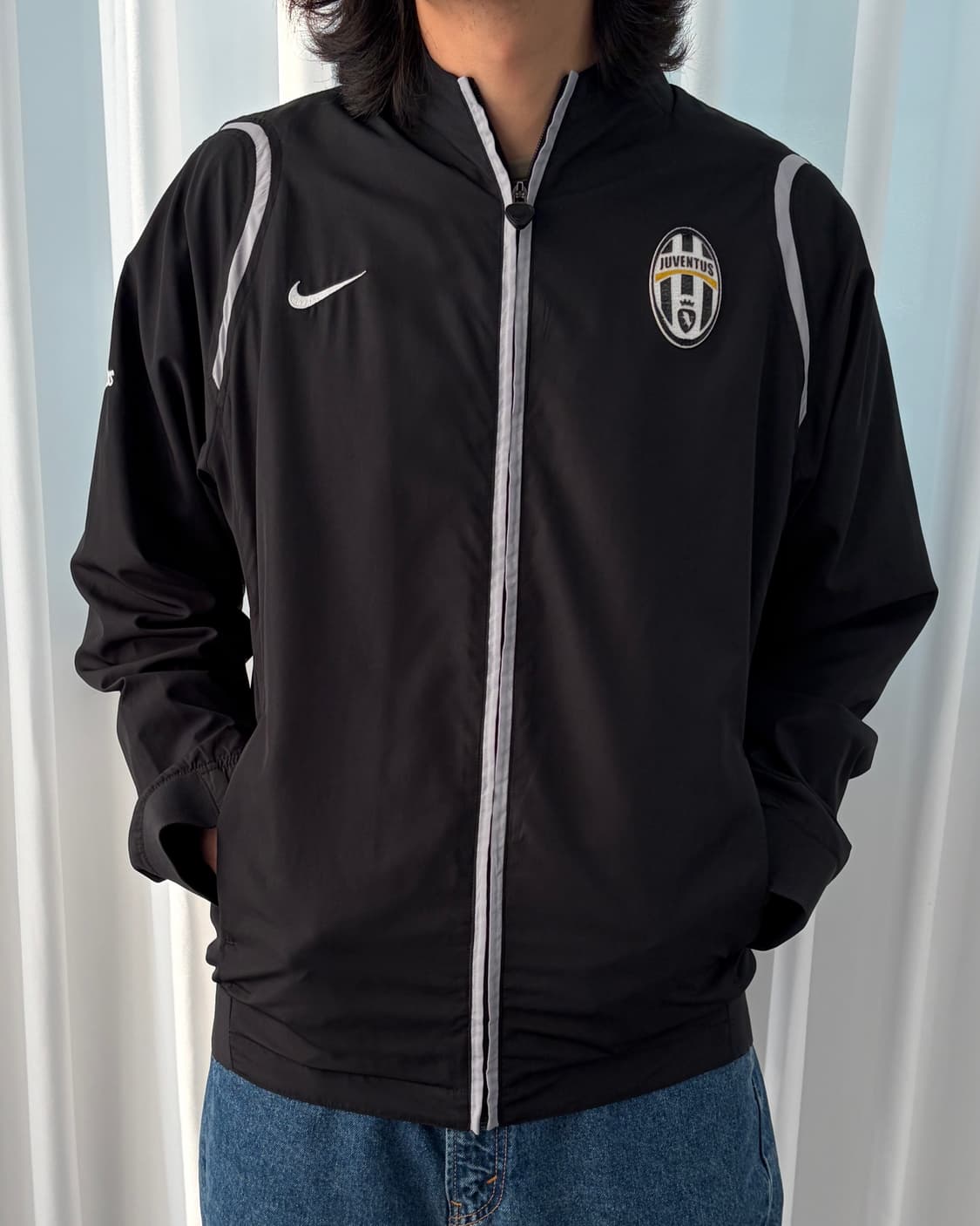 [L]나이키 유벤투스 06-07 트레이닝 바람막이 상품이미지3