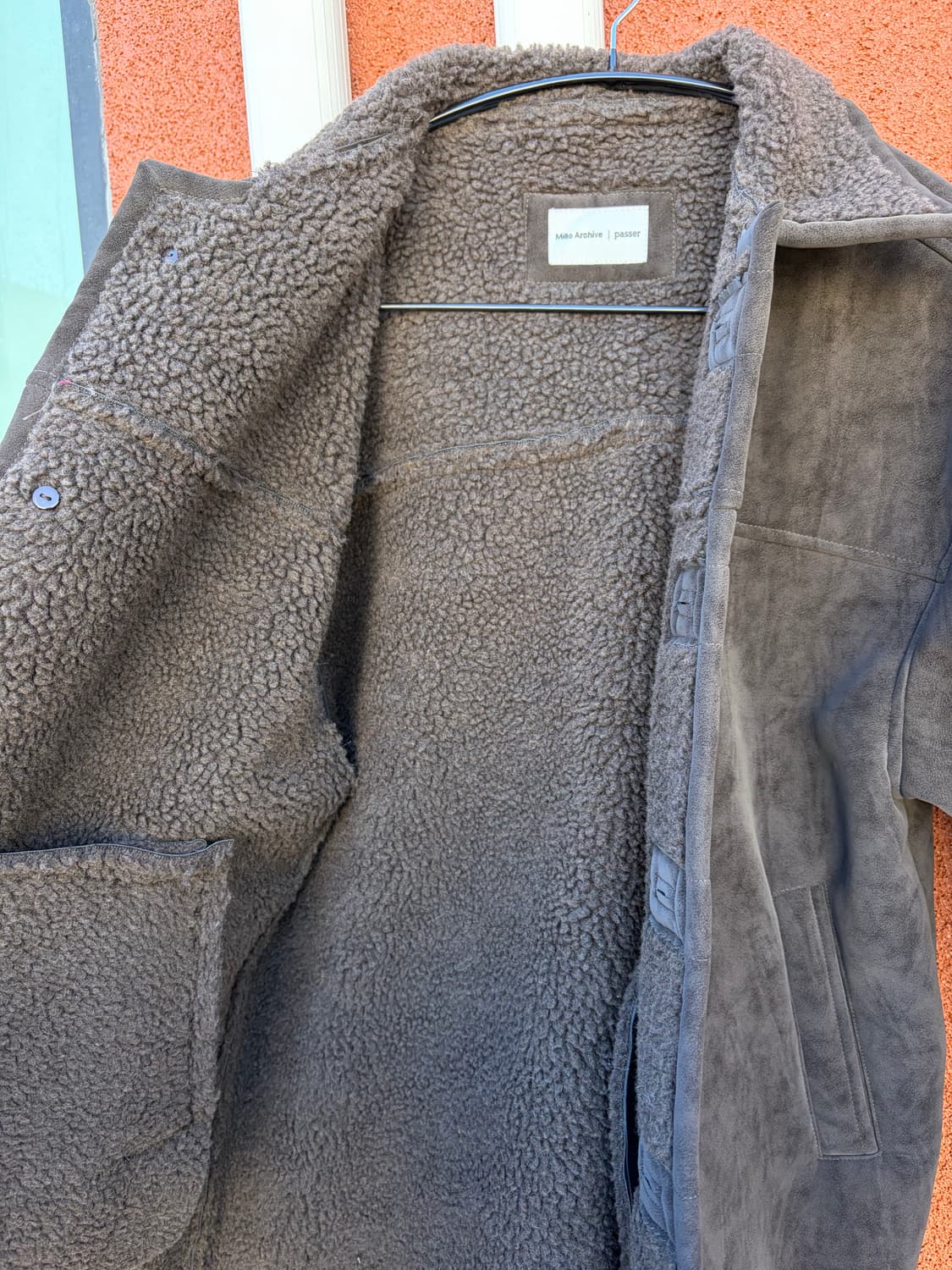 밀로아카이브x파세르 르망 시어링 자켓 상품이미지6