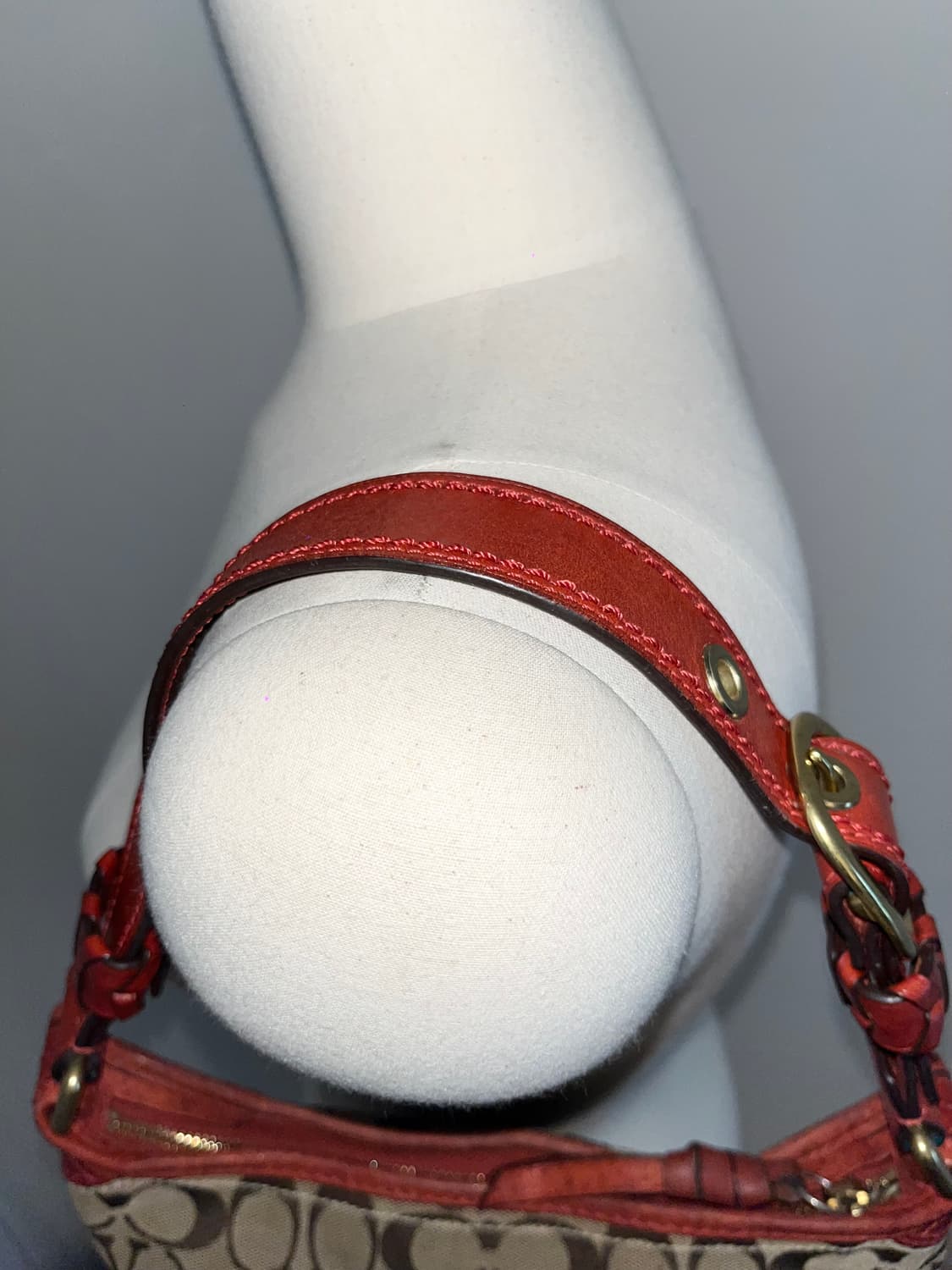 90ss Coach Red Shoulder bag 상품이미지7